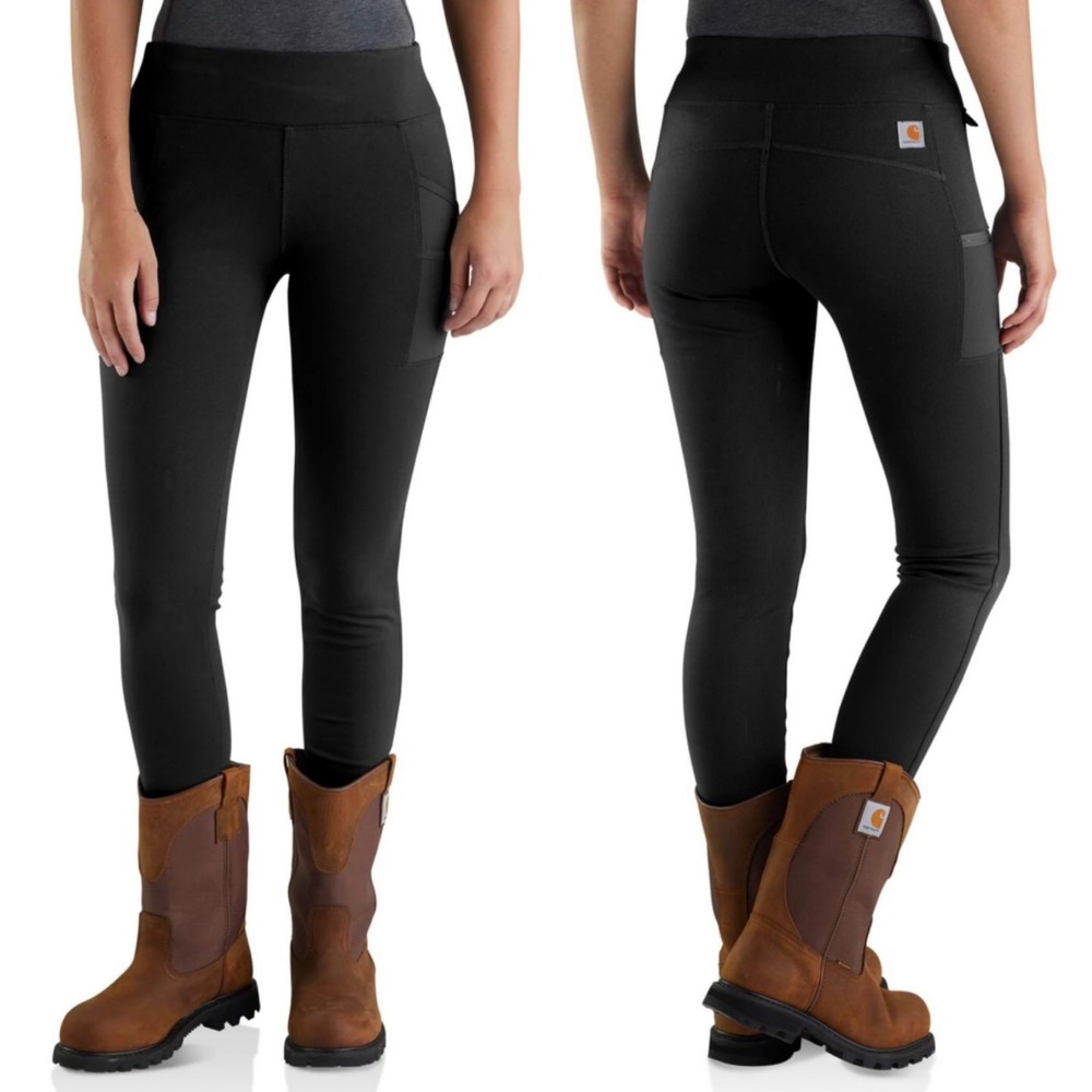Carhartt -Women's Force Lightweight Utility Legging Black Sz S Outdoor‎ Workwear